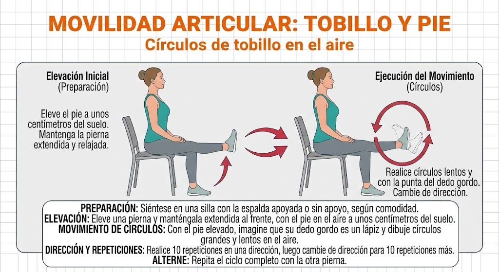 Círculos de tobillo